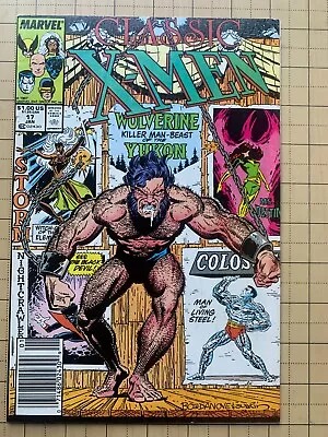 Classic X-Men #17 - Reprints From Uncanny X-Men #111 (Marvel Jan. 1988) • $2.99