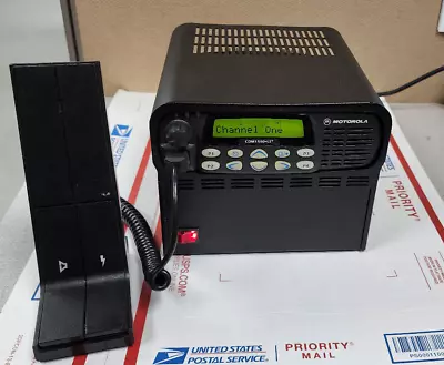 Motorola CDM1550 LS+Base Station With MIc UHF 450-527 MHz 16 25 Watt • $140