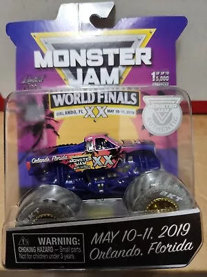 SPIN MASTER  Monster Jam Truck World Finals 2019   1:64 Diecast  Limited 5000   • $35.99