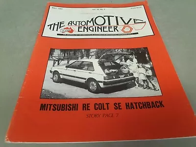 May 1984 IAME Automotive Engineer Magazine VK COMMODORE  RE COLT  • $12.81