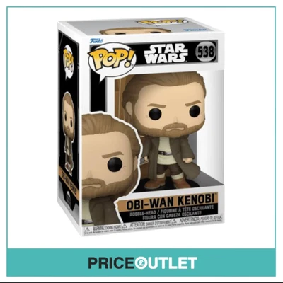 £10.99 • Buy Funko - Obi-Wan Kenobi #538 - BRAND NEW IN A FREE POP PROTECTOR