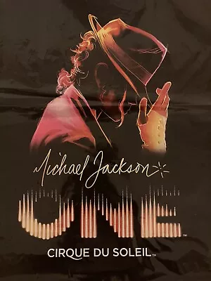 Michael Jackson Cirque Du Soleil ‘The One’ Souvenir Plastic Carrier Bag • £5