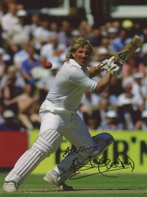 £24.99 • Buy IAN BOTHAM Signed 12X8 Photo ASHES CRICKET + COA