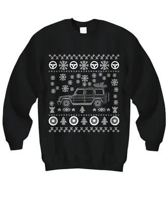 Mercedes G Wagon G500 Ugly Christmas Sweater G-wagon - Sweatshirt • $36.95