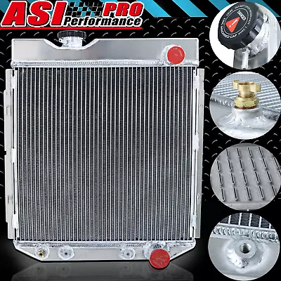 4 ROW Aluminum Radiator For 1965-1966 Ford Mustang 260 289 V8 Falcon AT MT • $159