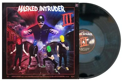 Masked Intruder III LP Ltd Blue/Black Galaxy Vinyl NEW! SEALED!! • $25