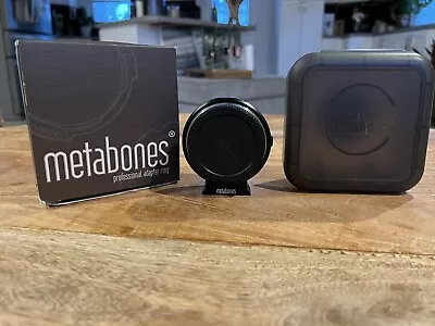 Metabones N/F-BMPCC Nikon Mount Speed Booster • $130