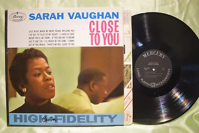 Sarah Vaughan 'Close To You' LP • $4.95