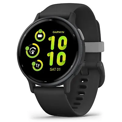 Garmin Vívoactive® 5 Black/White 010-02862-10 • $499