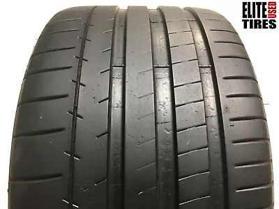 [1] Michelin Pilot Super Sport P285/35ZR18 285 35 18 Tire 7.75-8.75/32 • $284.99