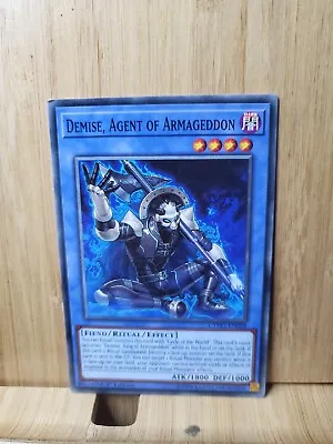 Yu-Gi-Oh!🏆Demise Agent Of Armageddon - 1st Edition🏆COMMON Card • $2.50