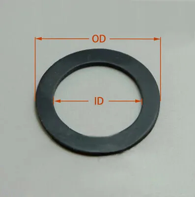 £7.08 • Buy Select Size ID 50mm - 60mm Rubber O-Ring Gaskets Washer 2mm Thick