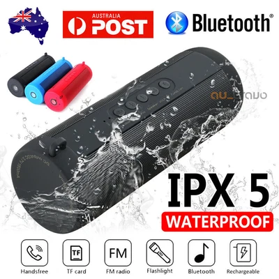 $26.98 • Buy Portable Wireless Bluetooth Stereo Music Waterproof Speaker For IPhone Samsung