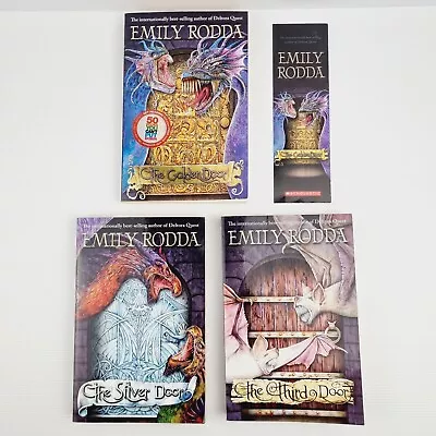 The Three Doors Trilogy Emily Rodda 1st Editions The Golden Door Book 1 Signed • $39.50