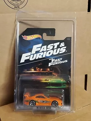 Hot Wheels 2016 Walmart Exclusive Fast & Furious #1/8 '94 Toyota Supra In Orange • $29.99