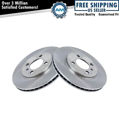 Front Vented Disc Brake Rotor Pair Set For BMW E30 3 Series • $50.73