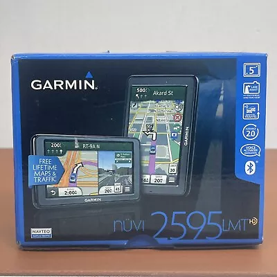 Garmin Nuvi 2595 LMT HD 5” Wireless Bluetooth GPS Car Navigation Tested/Working • $34.99