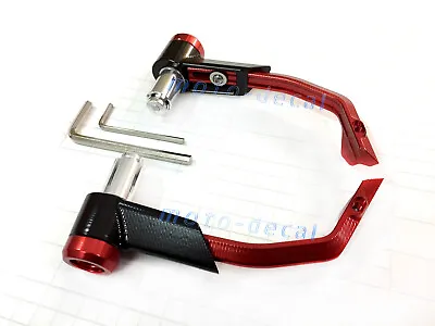 CNC 7/8  Handle Bar End Lever 3D Guard For Mean Streak/VN1500 W800/SE W800 Cafe • $35.32