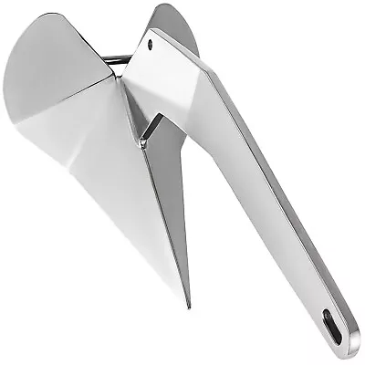 $205.99 • Buy Delta Style Boat Anchor 316 Stainless Steel 22 Lb 10 Kg 28-42ft Non-Hinged Plow