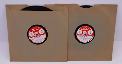 2 Mel Blanc Capitol 78 Records Bugs Bunny Daffy Duck Yosemite Sam Tweety Bird • $12.50