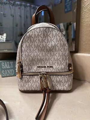 Michael Kors Rhea Mini Backpack Multifunction Crossbody Shoulder Bag NWOT • $65