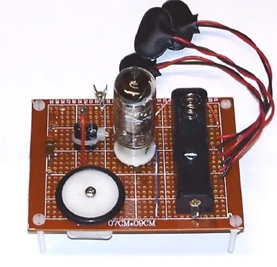 LOW COST - Unbuilt Vintage VACUUM TUBE AM Radio TRANSMITTER Project Set DIY Kit • $29.50