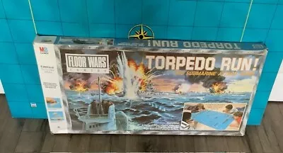 Vintage Torpedo Run! Game By MB Games Floor Wars Series 1987 As Pictured • £15.99