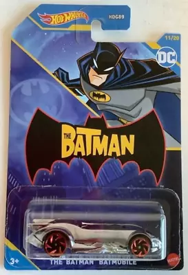 NEW Mattel HLK65 Batman The Batman BATMOBILE 1:64 Scale Vehicle DC Comics • $11.35