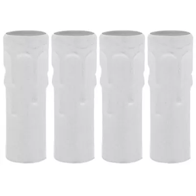 4Pcs Lamp Sleeve Chandelier Replacement Parts Candle Flanging Socket • £8.57