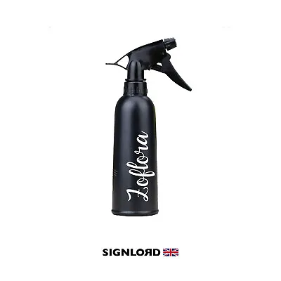 £3 • Buy Personalised Mrs Hinch Spray Bottle Name Vinyl Decal Sticker