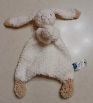 Mary Meyer Baby Lovey White Bunny Rabbit Plush Soother Easter Springtime • $25