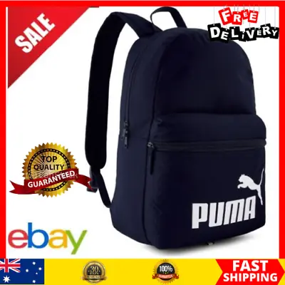 $27.88 • Buy Puma Backpack 22L School Uni Work Back Pack Carry Bag Gym Study Excursion Bag