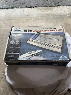 200 Watt Marine Stereo 2 Channel Amplifier • $40