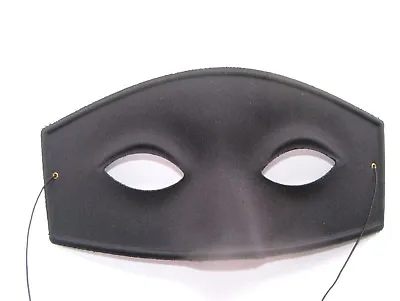 £2.99 • Buy Venetian Masquerade Halloween Mens Party Stag Black Eye Zorro Mask New