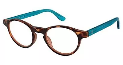 Ann Taylor ATR 030 Reading Glasses C15 MATTE TORTOISE/TURQUOISE BLUE +1.50 47 Mm • $12.95