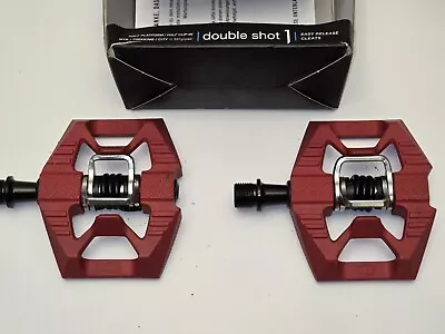 Crank Brothers Double Shot 1 Bike Pedals - RED -- NEW • $37