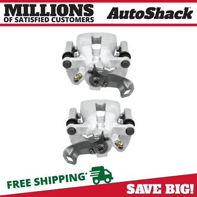 Rear Brake Calipers W/ Bracket Pair 2 For 2007-2013 2014 2015 Mini Cooper 1.6L • $100.58