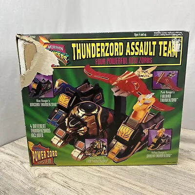 Mighty Morphin Power Rangers Thunderzord Assault Team Megazord - BOX + FOAM ONLY • $64