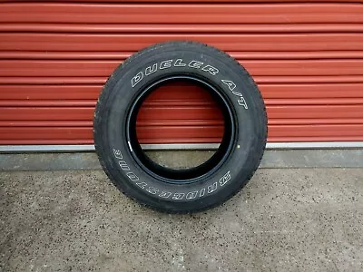 1x BRIDGESTONE DUELER A/T 255 65 17 LIGHT TRUCK TYRE - NEW • $99