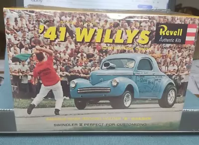 Revell 1:25 '41 Willys NHRA Record Holder B Gasser Sealed Model Kit #H-1287 NFS • $49.99