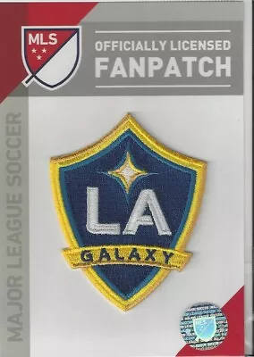 LA Galaxy MLS Soccer Patch 2 1/2  X 3  Sew On Iron On Official Futball Logo • $12.95