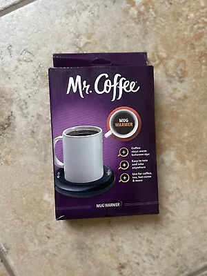 Mr. Coffee Tea Soup Hot Beverages MWBLK Mug Warmer For Office Home Use NEW • $5