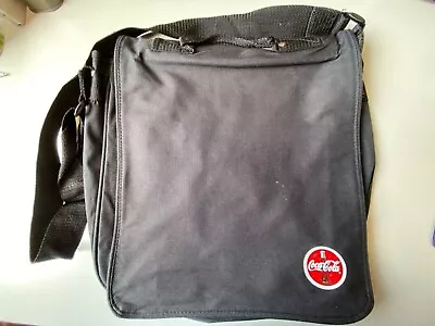 Coca Cola Black Satchel Bag • $12