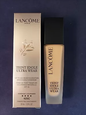 LANCOME Teint Idole Ultra Wear 24h Foundation Shade 425c Before Avant / 05 Beige • £29.99