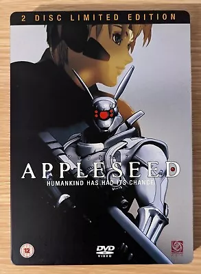 Appleseed アップルシード (Limited Steelbook) NEW 2004 Ghost In The Shell Manga Anime. • £30