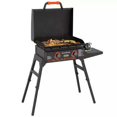 22  Gas Griddle Grill Outdoor Propane Blackstone Flat Top 4 Burner BBQ Cooking • $230.99