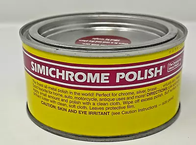 Simichrome All Metal Polish Polishing Paste 8.8 Oz Can Chrome Car 390250 • $49.95