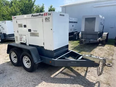 2016 PowerPro MMD SDG65S; 50KW/65KVA Towable Diesel Generator; 5607 Hours • $30950