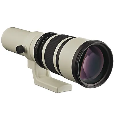 Oshiro 500mm Telephoto Lens For Fuji X Pro3 Pro2 H1 S10 T200 T100 T30 T20 T10 T4 • $119
