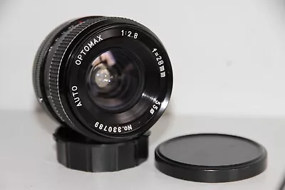 Canon FD Mount Optomax 28mm F/2.8 Wide Angle Prime Lens.. AE-1 A-1 Camera. Etc. • £29.99